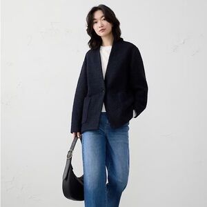 NWT Banana Republic Knit Bouclé Coat